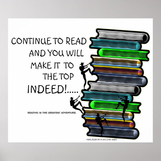 読はアドベンチャー素晴らしポスター ポスター (正面)