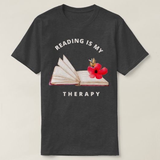 読はセラピー45 Tシャツ (デザイン正面)