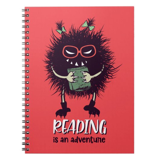 読は冒険のおもしろい先生 ノートブック (正面)