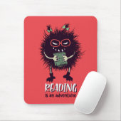 読は冒険のおもしろい先生 マウスパッド (マウス)