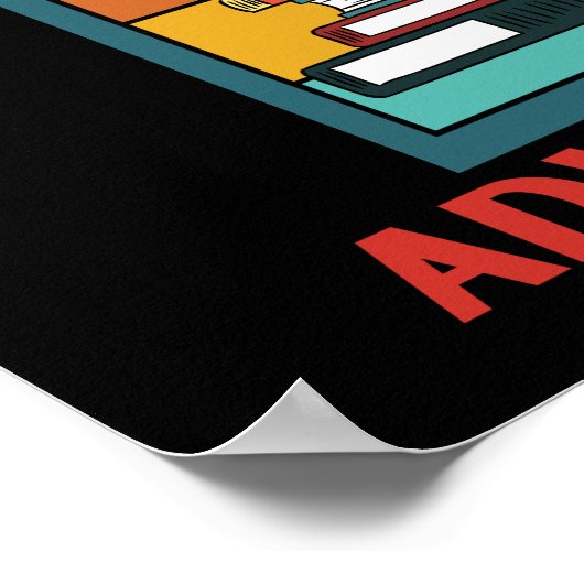 読は冒険のチケット ポスター (角)