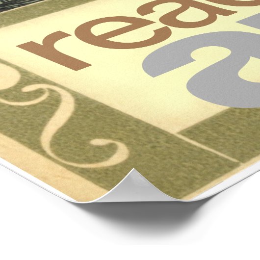 読は冒険 ポスター (角)