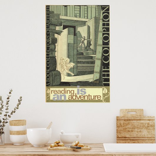 読は冒険 ポスター (キッチン)