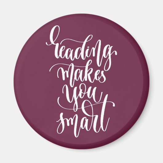 読は君を頭が切れる マグネット (正面)