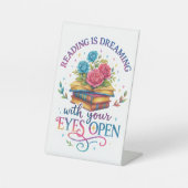 読は夢.... 台座サイン (正面)