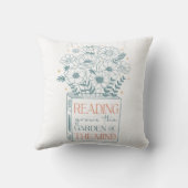 読は心の庭を育てる クッション (裏面)