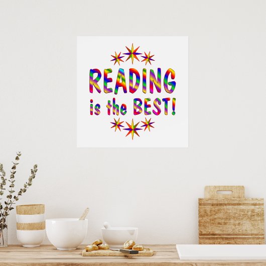 読は最高の ポスター (キッチン)