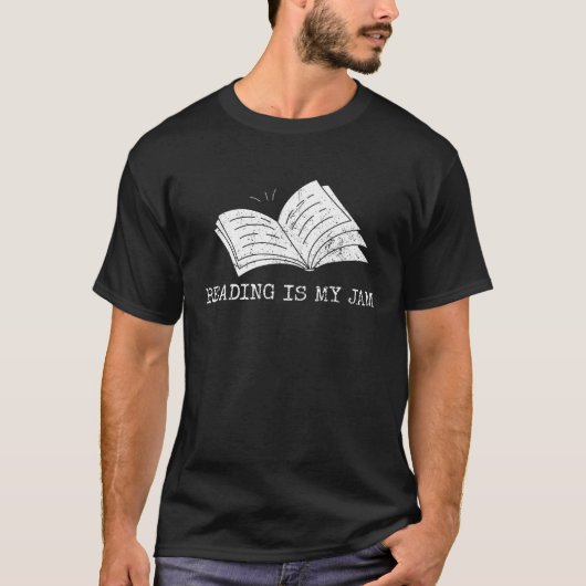 読は私のジャムかわいい先生司書 Tシャツ (正面)