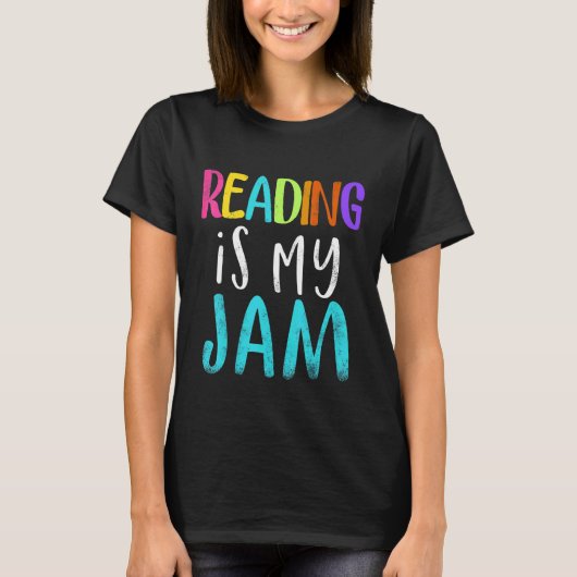 読は私のジャムの読先生 Tシャツ (正面)