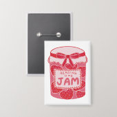 読は私のジャム本好き 缶バッジ (正面/裏面)