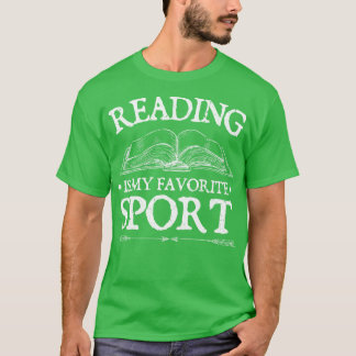 読は私のスポーツお気に入りのブックウ読ム Tシャツ