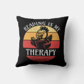 読は私のセラピーの本おもしろいのチ読キン クッション (裏面)