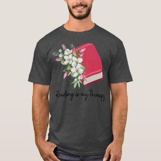 読は私のセラピー19 Tシャツ
