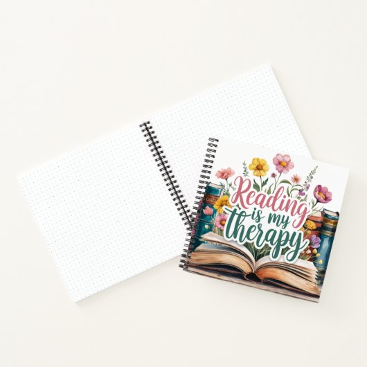 読は私のセラピー・ワイルドフラワー読の日記 ノートブック (内部)