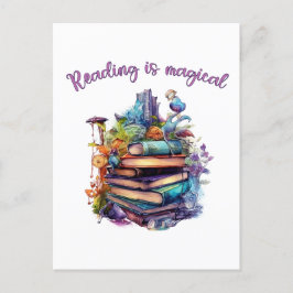 読は魔法だ ポストカード