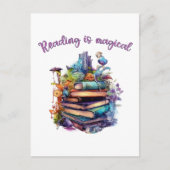 読は魔法だ ポストカード (正面)