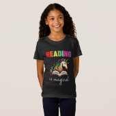 読は魔法の虹のユニコーン Tシャツ (正面フル)