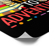 読は、アドベンチャー図書館学生Tへのチケット ポスター (角)