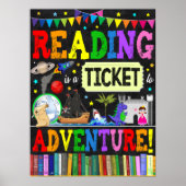 読はAdventure Classroom Posterのチケット ポスター (正面)