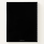 読みたい本を書け - 著者の引用 ノートブック (裏面)