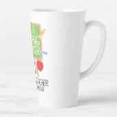 読みの教師 カフェラテマグ (右)