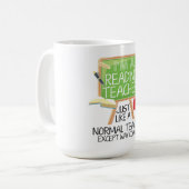 読みの教師 コーヒーマグカップ (正面左)