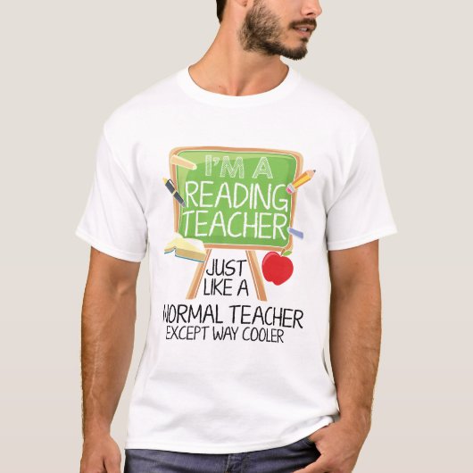 読みの教師 Tシャツ (正面)