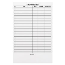 読みやすいショッピング・リスト