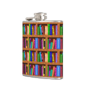 読み取り用のライブラリブックのシェルフパターン フラスク (左)