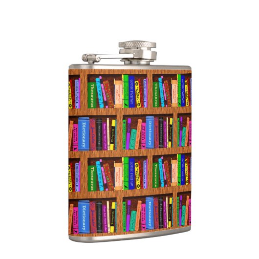 読み取り用のライブラリブックのシェルフパターン フラスク (右)