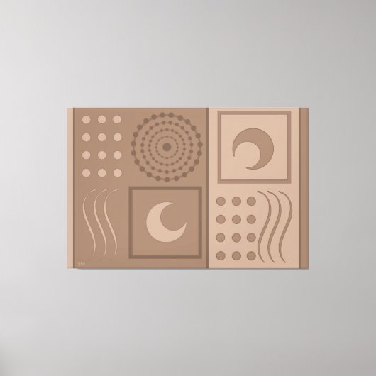 読み取り2 キャンバスプリント (正面)