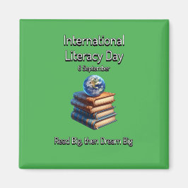 読み国際的書き日。夢の大きい。 マグネット