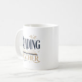 読み方の先生への感謝の品 コーヒーマグカップ (正面左)