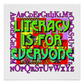 読み書きは誰にとっても ポスター (正面)