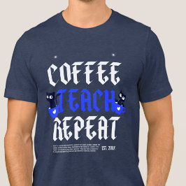 読み物でバックトゥスクールの先生をお祝い トライブレンドTシャツ