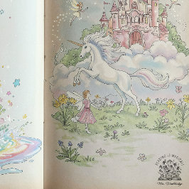 読み物は魔法の先生のクラス図書館ファンタジー セルフインキングスタンプ