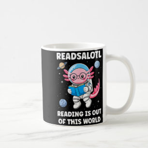 読み物好きの読書は宇宙レベルのおもしろさ コーヒーマグカップ