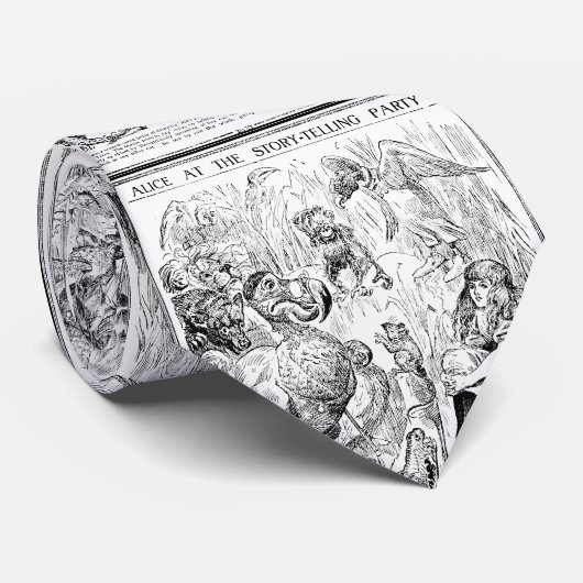 読み聞かせのパーティーのアリス ネクタイ (ロール)