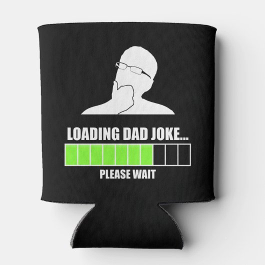 読み込み中のパパジョークお待ちください 缶クーラー (裏面)