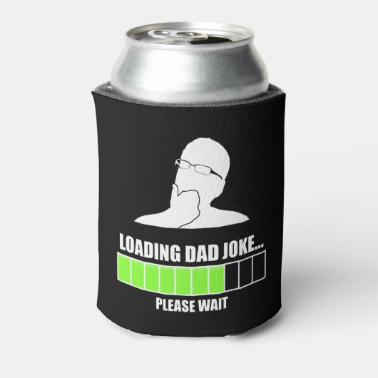 読み込み中のパパジョークお待ちください 缶クーラー (缶裏面)