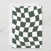 読み込み中...レトロ グルーヴィー トレンディ ハッピー ニューイヤー 2025 シーズンカード (裏面)