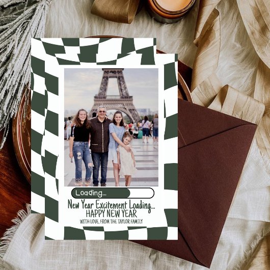 読み込み中...レトロ グルーヴィー トレンディ ハッピー ニューイヤー 2025 シーズンカード