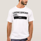 読み込み中…皮肉レベル： 100% Tシャツ (正面)