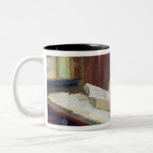 読むこと ツートーンマグカップ (左)