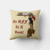 読むために学んで下さい クッション (裏面)