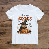 読もっとブックキャピバラおもしろいハロウィンTシャツ Tシャツ