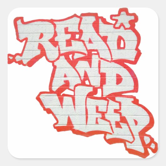 読も泣く スクエアシール (正面)