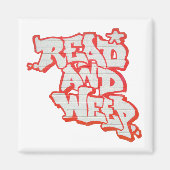 読も泣く。 マグネット (正面)