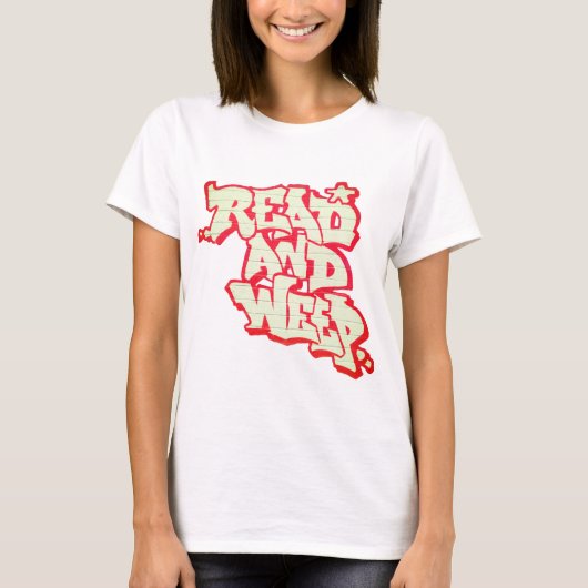 読も泣く Tシャツ (正面)