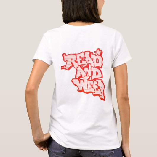 読も泣く Tシャツ (裏面)